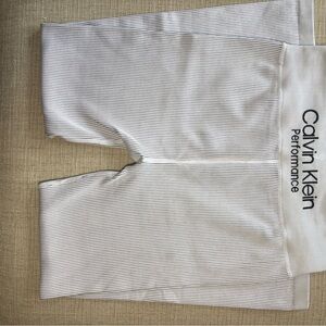 Calvin Klein White Performance Bottoms